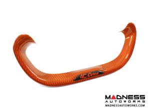 Alfa Romeo 4C Steering Wheel Trim - Carbon Fiber - Lower Trim Piece - Orange Candy Alfa Romeo 4C Steering Wheel Trim - Carbon Fiber - Lower Trim Piece - Orange Candy